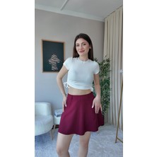 Meecy Kadın Cepli Mini Etek
