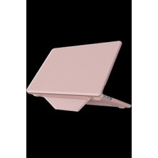Apple Macbook Air 15 2024 Macbook Deri Kapak - Pembe