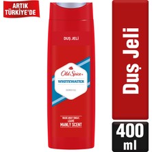 Old Spice Duş Jeli 400 ml White Water Erkekler İçin Ferahlatıcı Etkiyle Güçlü Koku