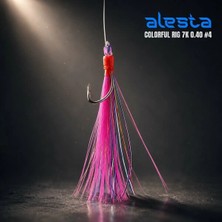 Alesta Colorful Rıg X0239 7 Köstek Hazır Takım 0,30MM Iğne No:8
