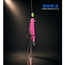 Alesta Lagoon Shrımp Rıg X0288 5 Köstek 0.35MM No:6 Iğne Renk:pınk