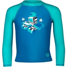 Arena 003589860 Friends Kids Uv L/s Tee Unisex Çocuk Yüzücü T-Shirt