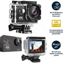 Leerfei Leerfeı Aksiyon Kamerası Lüx 4K