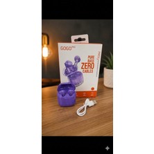 Blue Team Gogo Pro2 Mor Kulakiçi Bluetooth Kulaklık