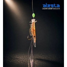 Alesta Lagoon Shrımp Rıg X0288 5 Köstek 0.35MM No:4 Iğne Renk:honey