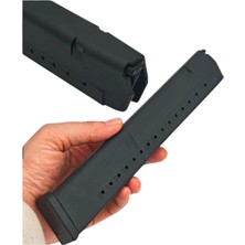 Çatlısan Deffance Glock 9mm Full Polimer Uzatılmış Magazine   - 33 Kapasiteli Yüksek Hacim