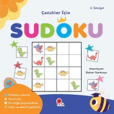 Peta Kitap Peta Çocuklar İçin Sudoku 2. Seviye Bahar Sarıkaya 6 - 8 Yaş İçin Eğlenceli Bulmaca Kitabı