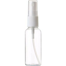 Ziylan 30 Adet Boş Şişe Spreyli Kolonya Şişesi Doldurulabilir Cep Plastik Parfüm Şişesi 30 ml