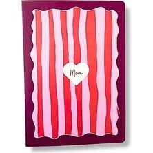 Nahıl Mom Mor  Dikişli Defter