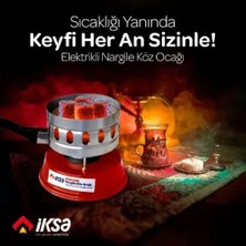 Dodes Yuvarlak Galvaniz Elektrikli Nargile Köz Ocağı