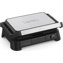 Tefal Supergrill 3in1 Xl 8 Porsiyon Kapasiteli 2200 Watt Barbekü Izgara ve Tost Makinesi - Inox