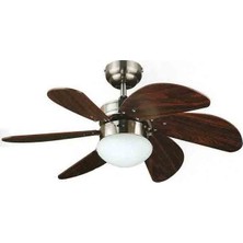 Uzaktan Kumandalı Kaşkar L36009 Rc Tavan Vantilatörü 82 cm Ahşap Kanat Çapı ile Modern Tasarım
