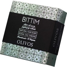 Olivos Bıttım & Zeytinyağı Sabunu 125 gr Doğal Saç Sabunu Bıttım Kokusuyla Zenginleştirilmiş
