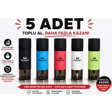 Puffstore Portatif Mini Nargile | Hafif – Taşınabilir – Pratik Kullanım |arabada & Dış Mekânda Uygun - 5 Adet