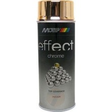 Motip Carat 400 ml Parlak Krom Altın Efekti Ral 95573 Uzun Ömürlü Altın Renk Boya