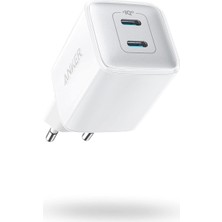 Anker Nano 521 Şarj Cihazı, 40W, PIQ 3.0, USB-C Çift Bağlantı Noktalı, Siyah - A2038
