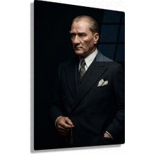 Sevgili Cam Muasır – Mustafa Kemal Atatürk – Cam Tablo