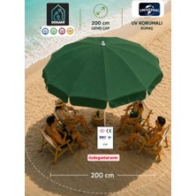 Dogant Plaj Bahçe Balkon 200 cm /10 Telli Şemsiye