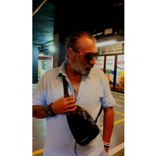 Mryart Siyah Renk Erkek Omuz Çantası