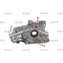 Maher Yağ Pompa Astra F / Vectra A / Vectra B / Omega B / Frontera A X20XEV-C20NE-X18XE 646042