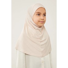 Lavender Pratik Çocuk Eşarp Açık Taş CPX0307