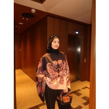 Aida Scarfs Bohem Desenli Panço