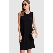 U.S. Polo Assn. Kadın Siyah Örme Elbise 50323510-VR046