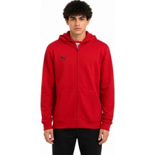 Puma Teamgoal Günlük Erkek Sweatshirt Full Zip Kırmızı 69324402