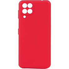 HTstore Galaxy Uyumlu M33 Kılıf Zore Biye Silikon-Kırmızı