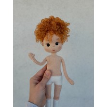 Renkli Ve Kreatif Amigurumi Örgü BEBEK32CM