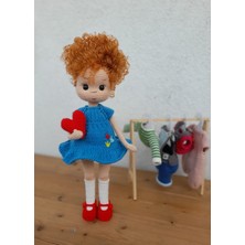 Renkli Ve Kreatif Amigurumi Örgü BEBEK32CM