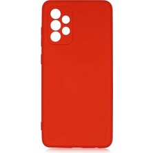 HTstore Galaxy Uyumlu A72 Kılıf Zore Mara Lansman Kapak-Kırmızı