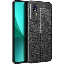 HTstore Xiaomi Uyumlu  Mi 12 Lite Kılıf Zore Niss Silikon Kapak-Siyah