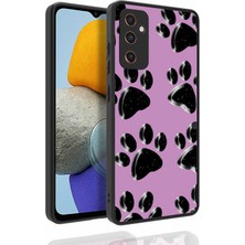 HTstore Galaxy Uyumlu M23 Kılıf Desenli Kamera Korumalı Parlak Zore Nora Kapak-No3
