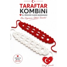 Ges Shop El Örgüsü Taraftar Bandana & Saç Bandı