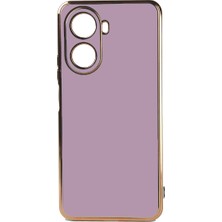 HTstore Huawei Uyumlu Nova 10 Se Kılıf Zore Bark Kapak-Lila