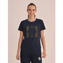 Fenerbahçe Kadın Trıbun Taş Baskılı Tshırt