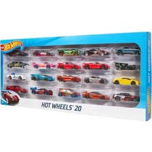 Hot Wheels 20'li Araba Seti H7045 9+ Yaş İçin Eğlenceli Oyuncak Araçlar