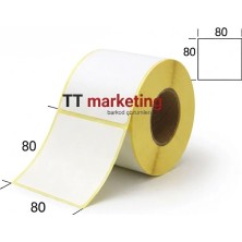 TT Marketing 80×80 Eco Termal Barkod Etiketi ( 8RULO=4000 Adet)
