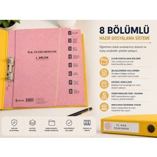Gültaş Meb Öğretmen Özlük Dosyası Klasörü Sarı | Resmi Evrak Arşiv Dosyası, Geniş Kapasiteli Mekanizmalı Klasör (1 Adet)