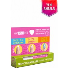 Wemara French Manıkur Kalemı Beyaz