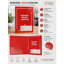 Gültaş Personel Özlük Dosyası | Personel Evrak Klasörü, Resmi Belge Dosyası, Arşiv ve Doküman Saklama Dosyası (10 Adet)