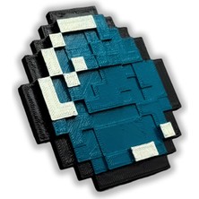 Believe Industry 3D Mıknatıslı Minecraft Elmas