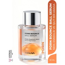 The Liva Pdrn Dual Bounce Ball Serum, Çift Fazlı Essence Cilt Işıltısını Destekleyen Gençlik Serumu 30 ml