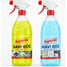 Asperox Sarı Güç ve Mavi Güç 1000 ml 2 adet