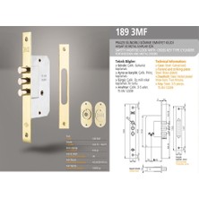 Kale 189-3Mf Fiam Emniyet Kilidi 3