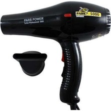 Pars Power 5000 Profesyonel Saç Kurutma Fön Makinası 2400 Watt 2 Kademe Hız Ayarı ile Güçlü Performans