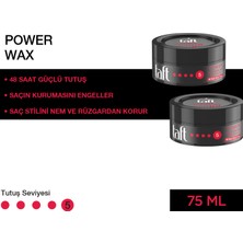 Taft Power Wax Balmumu 75 Ml X 2 48 Saat Güçlü Tutuş Sağlayan Saç Bakım Ürünü