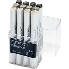 Copic Sketch Set Warm Grey 12 Lı