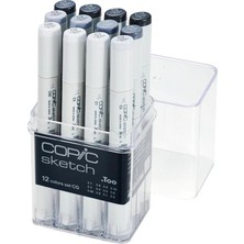 Copic Sketch Set Cool Grey 12 Lı